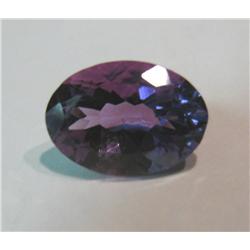 1452. 5.0 Carat Genuine Oval Cut Amythyst.