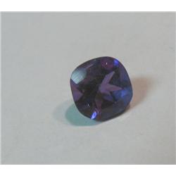 1460. 0.85 Carat Genuine Square Cut Amythyst.