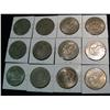 Image 2 : 1517. 1971-78 Partial Set of Eisenhower Dollars. AU-BU.