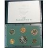 Image 2 : 1567. 1989 P U.S. Bank Set in original box with medal.