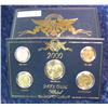 Image 2 : 1569. 2000 24K Gold-plated Set of Coins Cent, Nickel,