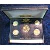Image 1 : 1570. 2000 24K Gold-plated Set of Coins Cent, Nickel,
