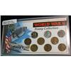 Image 1 : 1576. World War II Penny Collection in hard plastic case.