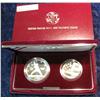Image 2 : 1591. 1992 S U.S. Olympics Two-Coin Proof 2-Pc. Set