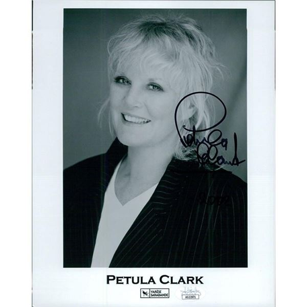 Finian's Rainbow Petula Clark Signed 8x10 Glossy Promo Photo JSA Authenticated