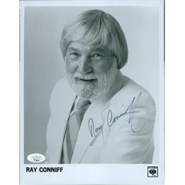 Big Band Musician Ray Conniff Signed 8x10 Glossy Promo Photo JSA Authenticated