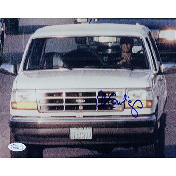 Al Cowlings signed photo. JSA Authenticated