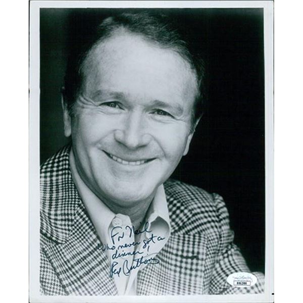 Red Buttons Signed 8x10 Glossy Photo JSA Authenticated