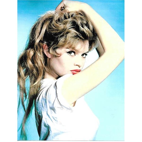 Brigitte Bardot original signed sketch