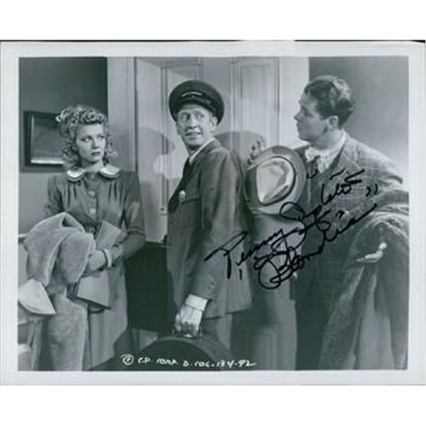 Blondie Actress Penny Singleton Signed 8x10 Glossy Photo JSA Authenticated