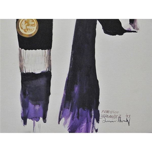Oscar de la Hoya Signed 18x24 Limited Edition Lithograph