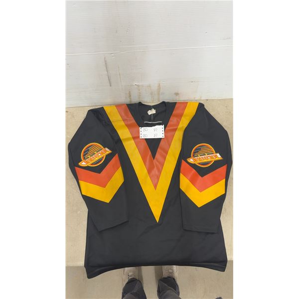 Vintage Vancouver Canucks CCM Flying V Men's Small Jersey