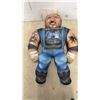 Image 2 : Vintage WCW/NWO Wrestling Buddy Brawlers Talking 21" Plush Diamond Dallas Page- Works