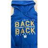 Image 12 : Winnipeg Blue Bombers Warm-Up Used By Tanner Cadwallader. Autographed, Men's XL & Military Snap