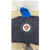 Image 16 : Winnipeg Jets Lot: XL Hoodie, New Hat, Morrissey, Conroe, Salomonsson Bobbleheads Banner and More