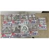 Image 1 : Vintage AWA Wrestling Iron-On Transfers in Original Bags: Anore the Giant, Ric Flair, Mad Dog, AWA