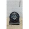Image 2 : Winnipeg Jets Connor Hellebuyck Autographed Draft Day Puck & Programs with Fold Out Posters