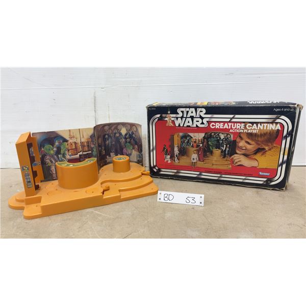 Vintage 1979 Star Wars Creature Cantina Play-Set In Original Box