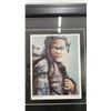 Image 4 : Vintage First Nations Inuit Pro Framed, Art Print by Igutaq Clyde River NWT Approx. 12 x 9" in