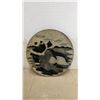 Image 3 : Vintage First Nations Inuit Lot: Soapstone Polar Bear, Soapstone Scratch Carved Wall Hanging