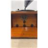 Image 3 : Thomas Collectors Edition Replica Gramaphone Phonograph Radio Model 166- Works