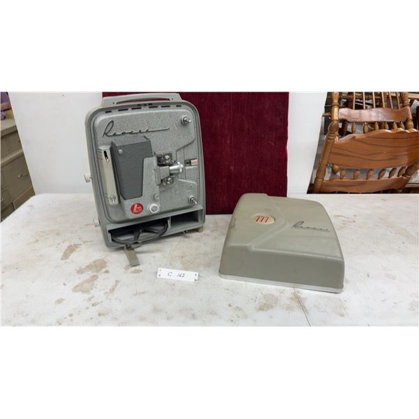 Revere Model 777 8mm Film Projector with Original Case Cover