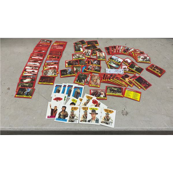 Topps Indiana Jones and the Temple of Doom Movie Photo Cards and Stickers, 1984