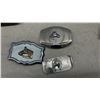 Image 4 : Collection of Western Belt Buckles Including Hesston National Finals Rodeo and More
