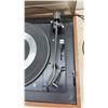 Image 3 : Dual 1219 Automatic Turntable with Walnut Base and Dust Cover, Missing Rod on Turntable