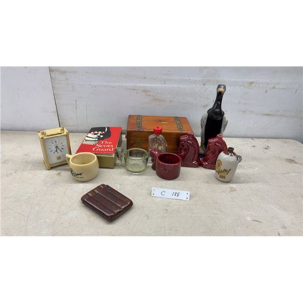 Seaforth! The Scots Guard Men's Grooming Set, Carriage Clock, Cedar Box, and More