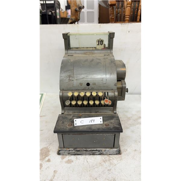 Antique American Cash Register Co. Model 737 Mechanical Cash Register