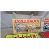 Image 2 : Collision! By Parker Brothers and Drag Strip! By Milton Bradley Board Games Vintage