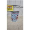 Image 4 : Quick Draw McGraw and T.V. Friends Vintage Hanna-Barbera Tin Garbage Pail, 1950s-1960s