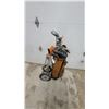 Image 1 : Wilson System II PW2 Stainless Steel Golf Club Set with Bag and Pull Cart R.Handed