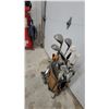 Image 4 : Wilson System II PW2 Stainless Steel Golf Club Set with Bag and Pull Cart R.Handed