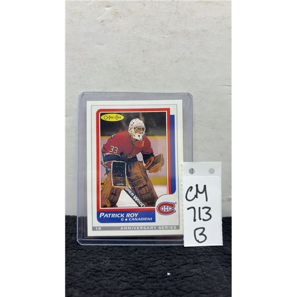 Patrick Roy Montreal Canadiens Card