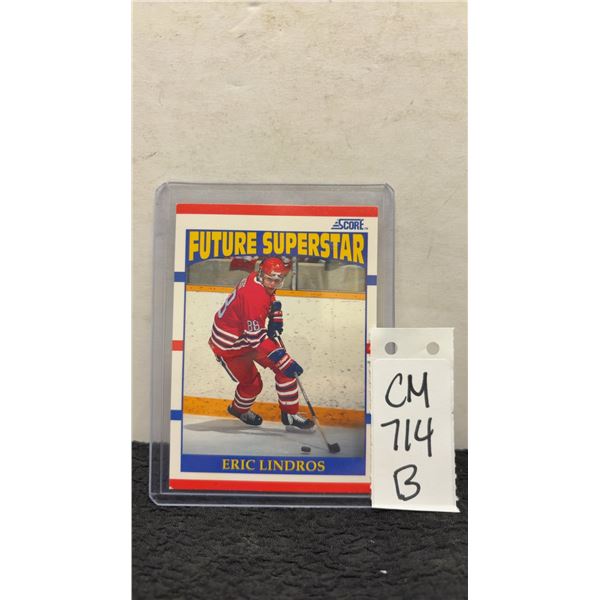 Eric Lindros Rookie Card
