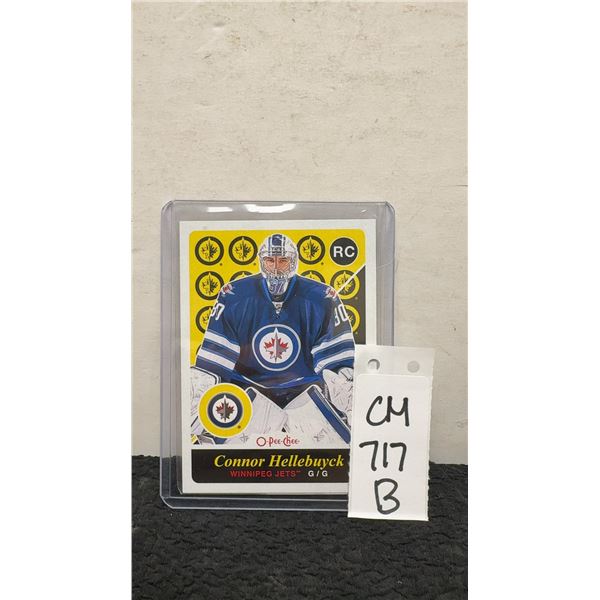 Connor Hellebuyck Rookie Card