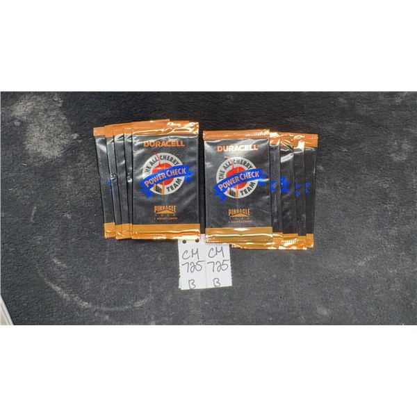 10 Sealed 1996 All Cherry Team Duracell Hockey Packs