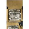 Image 2 : 4 Left Handed Stainless Steel Door Handles