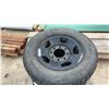 Image 2 : Set of Four Firestone Winterforce CV 235/65R16 Tires on 8-Lug Steel Rims