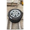 Image 1 : Two Honda 8-Spoke Alloy Wheels with Magna Grip Radial HT M+S Tires, P185/65R15