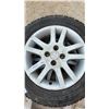 Image 2 : Two Honda 8-Spoke Alloy Wheels with Magna Grip Radial HT M+S Tires, P185/65R15