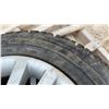 Image 5 : Two Honda 8-Spoke Alloy Wheels with Magna Grip Radial HT M+S Tires, P185/65R15