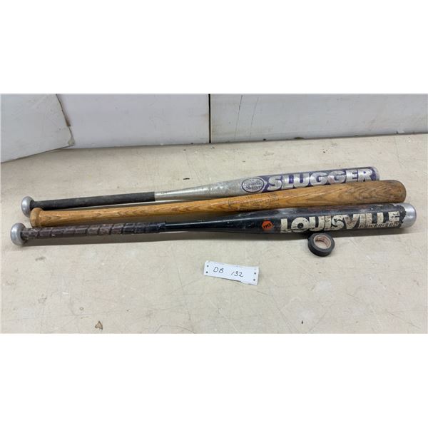 Louisville Slugger Baseball Bat Collection: TPS Powerized, 725 Softball, and 180 Wood Bats