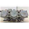 Image 3 : Mikuni Triple Constant Velocity Carburetor Bank for Inline Three-Cylinder Suzuki Motorcycle Engine