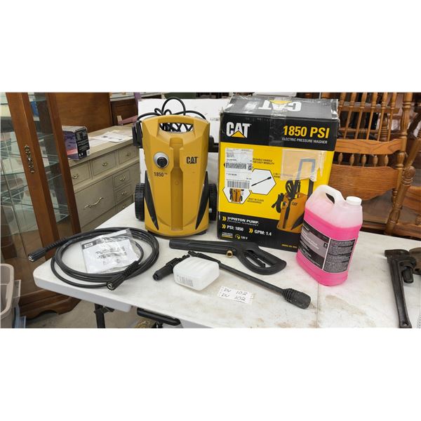 CAT 1850 PSI Electric Pressure Washer with Hose, Spray Gun, Wand, and More