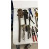 Image 2 : Pipe Wrenches, Aviation Snips, Locking Pliers, Pro Point Metal Cutting Wheels, Screwdrivers, and Mo