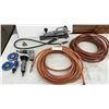 Image 1 : NP Power Pneumatic Finishing Sander, Power Fist 3/8" Air Drill, Air Hoses, and More