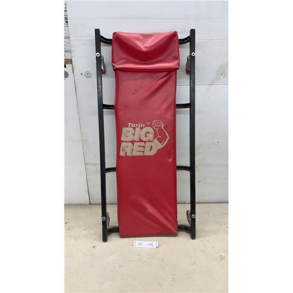Torin Big Red Rolling Mechanic's Creeper with Padded Headrest and Steel Frame